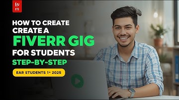 How to Create a Fiverr Gig for Students (Step-by-Step Tutorial 2025) | Make Money Online | NURY