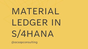 Waarom een ​​materiaalboek verplicht is in S4HANA | AC SAP Consulting