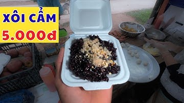 Xôi Cẩm Bán Tại Quán Linh Ở Rể - Phục Vụ Bà Con Đi Làm