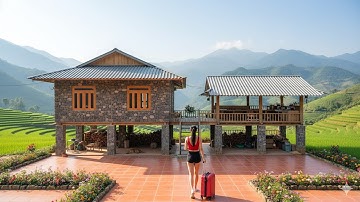 TIMELAPSE – Female CEO Leaves Wooden Home to Build a Dream Stone House | 90 Days Start to Finish