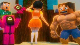 Steve ❤️ Doll? | Squid Game | Minecraft animation