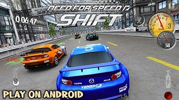 NFS Shift Symbian Version on Android EKA2L1 Gameplay