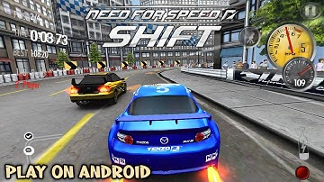 NFS Shift Symbian Version on Android EKA2L1 Gameplay