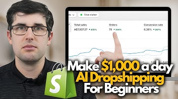 Hoe je $ 1.000 per dag verdient met AI-merkgebonden Shopify Dropshipping in 2026, volledige cursu...