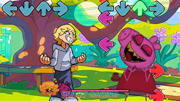 [SWAP] FNF 67 KID and 61 meme vs Peppa ALL PHASES REMIX Sings Bluey Can Can | FNF 67 Song PHONK Mods