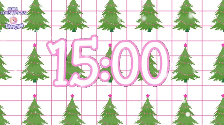 15 Minute Christmas Timer – Chill Countdown Holiday Timer with Snowfall