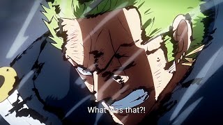 Zoro Senses The Presence Of The Powerful Elder Swordsman | ONE PIECE 