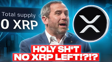 XRP SUPPLY VANISH OVERNIGHT!??! THEY