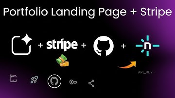 Portfolio Landing Page With Stripe Payments | Google AI Studio + Stripe + GitHub + Netlify