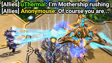 I Ruined 2v2 With Mothership Rushes