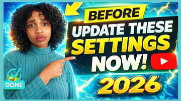 YouTube Settings You MUST Update Before 2026 (Small Channels Don’t Skip This)