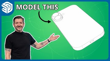 Measuring & 3D Modeling iPhone 17 in SketchUp (with Caliper)