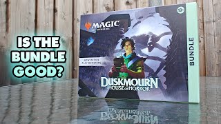 Magic The Gathering: Duskmourn Bundle Unboxing - IT HAS GOTH GIRLS?