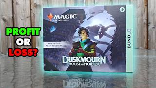 Magic The Gathering: Duskmourn Bundle Unboxing - IT HAS GOTH GIRLS?