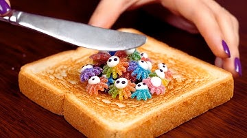 30 Minutes of Spreading items on toast  to help you fall asleep