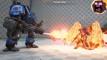 Tyranid Prime VS Imperial Forces | Warhammer 40k Space Marine 2