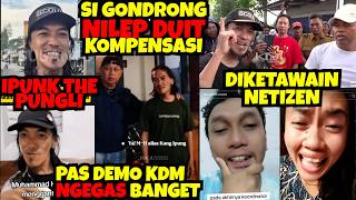 Diketawain Netizen, Si Gondrong Ditangkep, Nilep Duit Kompensasi KDM. Pas Demo Ngegas Banget
