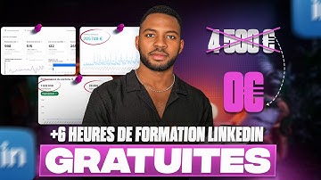 FORMATION LINKEDIN LA PLUS COMPLÈTE (6h30) — Profil, Contenu, Prospection, setting & Automatisation
