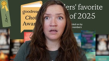 Goodreads, we moeten praten. | Choice Awards 2025 Reactie