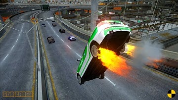 GTA 4 CRASH TESTING REAL CAR 732