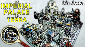 The Imperial Palace is FINALLY FINISHED | The BIGGEST wargaming board in YouTube History!