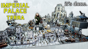 The Imperial Palace is FINALLY FINISHED | The BIGGEST wargaming board in YouTube History!