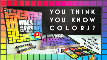 How to Play Hues and Cues - Can You Guess the Right Color?