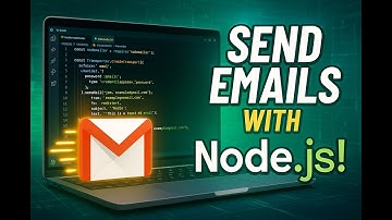 Send Emails with Node.js in 3 Minutes Using Nodemailer and a Free Gmail Account