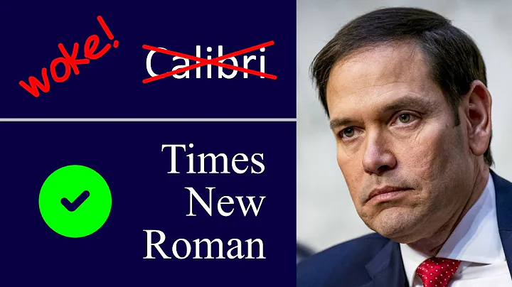 Trump Administration Declares War on the Calibri Font