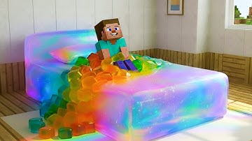 Realistic Minecraft Physics Simulation with Badroom and Dream Bed | ZenBlock Craft