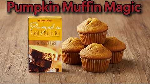We Made Muffins with Trader Joe