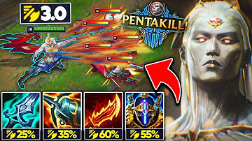 ZAAHEN WITH 3.00 ATTACK SPEED IS BEYOND RIDICULOUS! (IT LOOKS LIKE I