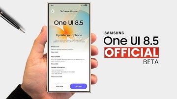 Samsung One UI 8.5 Beta - OFFICIAL RELEASE DATE!