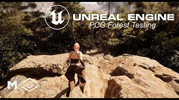 Unreal Engine 5.6: Forest PCG Testing (No Optimising) Zarthia: The Isle of Scars