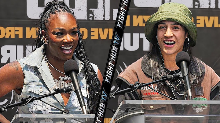 Claressa Shields vs Lani Daniels FULL Press Conference & Face Off Video