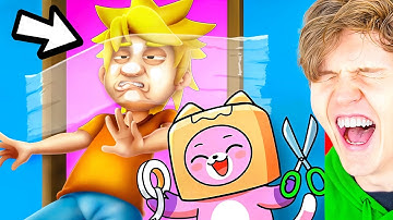 NOOB vs PRO vs HACKER In PRANK MASTER 3D!? (ALL LEVELS!) *FOXY & BOXY!*