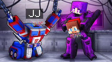 JJ Transformer is Trapped by an Evil Girl - Maizen Minecraft Animation