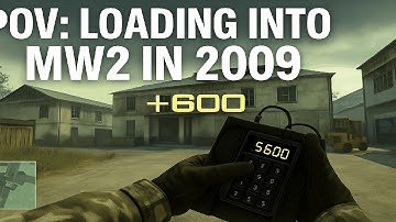 POV: Loading Into MW2 in 2009 (ORIGINAL FOOTAGE)
