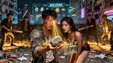 窮小夥遭人迫害一家人跳樓身亡，怎料小伙醒來竟覺醒了鑑寶系統，摸石就能知價震驚全場，昔日仇敵跪哭饒命。#短劇#窮小子逆襲#爽文#心野短劇No1Drama