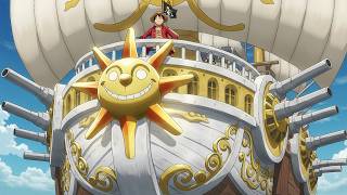 Luffy Reveals to the World the New Straw Hat Pirates' Ship that Surpasses the Sunny - One Piece