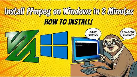 FFmpeg Installation in Windows 10 and 11 | Fix FFmpeg Not Recognized Error