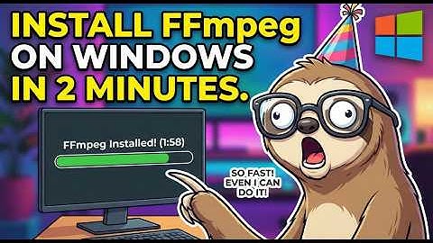 FFmpeg Setup in Windows 10 and 11 | Step by Step Installation Tutorial
