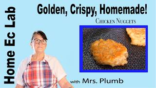 Cook & Learn: Homemade Chicken Nuggets   Garlic Facts! | Home Ec Lab with Mrs. Plumb