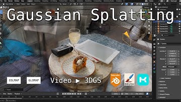 Gaussian Splatting in Blender (fast + free)