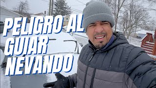 El Gran Peligro de Guiar Cuando Esta Nevando