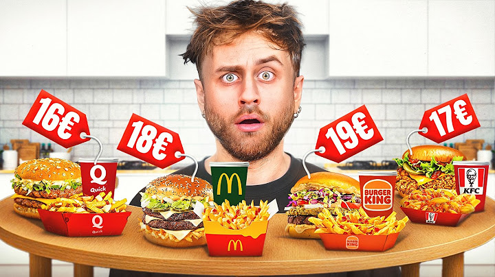 I'm testing the MOST EXPENSIVE FAST FOOD MENUS 🤔