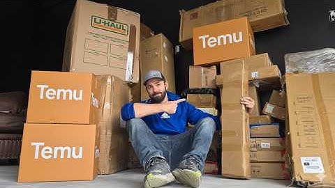 Temu Return Pallet | Over 100 boxes!