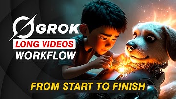 How I Made a LONG YouTube Video Using FREE Grok AI Video Generator (Full Workflow) XAI GROK Video