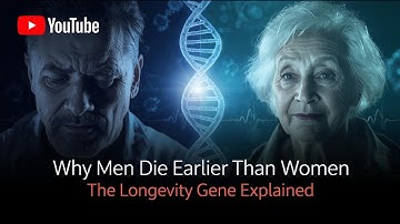 Why Men Die 6 Years Earlier Than Women  The Longevity Gene FOXO3 Explained by Doctor