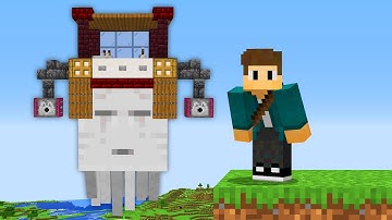 Testei HACKS de construção do Minecraft 1.22